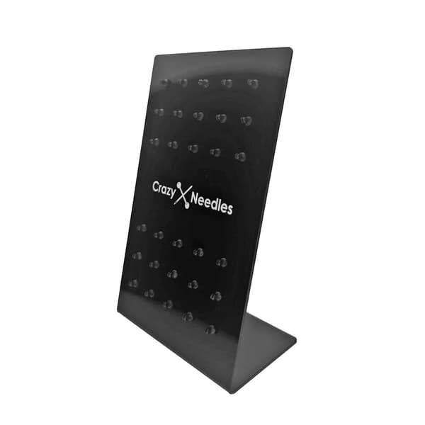 Svarta akryl örhängen display - NK-050
