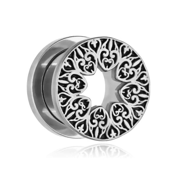 Harjakattoinen tunneli - hopea - PT-014 16 mm
