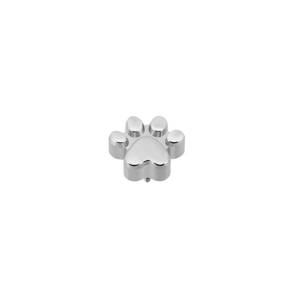 Titannöt silver klo - TNA-064 1,2 mm
