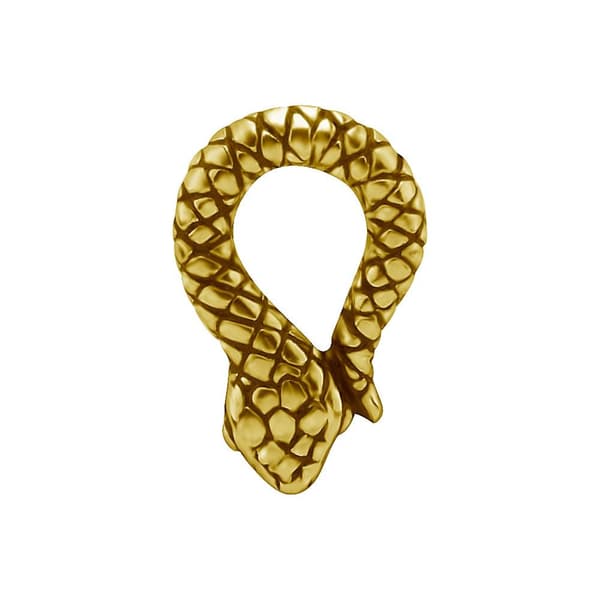 Charms - slange - guld - D-015 Charms - slange - guld - D-015