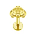 Miniatyrbillede 1 af 3: Titanium labret guldbi - TGW-103 1.2/8