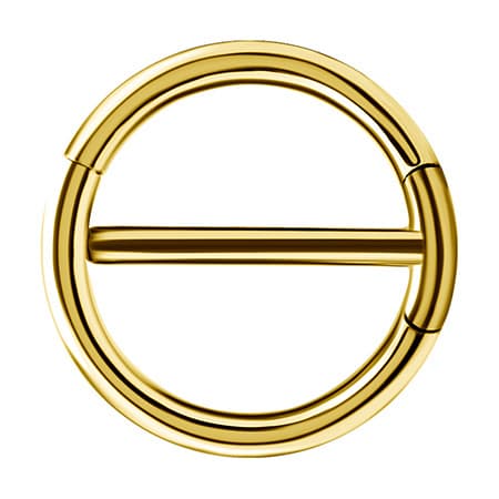 Nippelring - guldklickerring - S-014 1,6/14