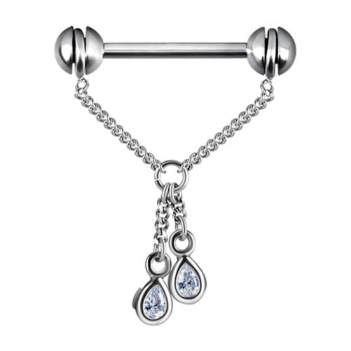 Hopeinen nipparengas - valkoiset zirkonit - S-025 1.6/14/5