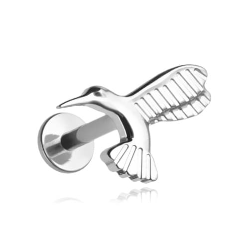 Titanium labret hummingbird - hopea - TGW-099 1.2/8