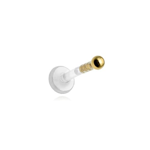 Labret korvakoru 18K kultaa - GD18K-005 1.2/6/2