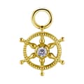 Pikkukuva 1 / 2: Korut - CoCr NF - kultainen peräsin - PREMIUM ZIRCONIA - D-039