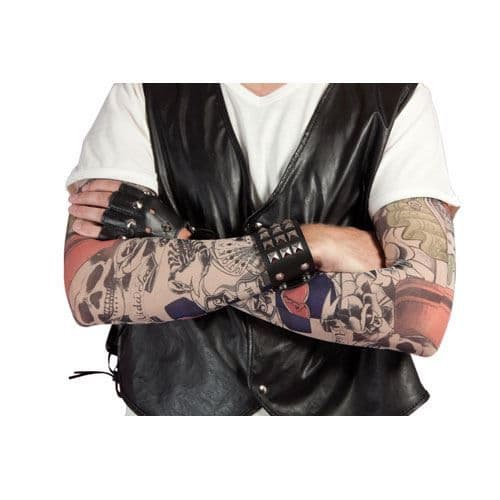 Armärmar falska tatueringar - Vit - Unisex - Inomhus - Vuxen
