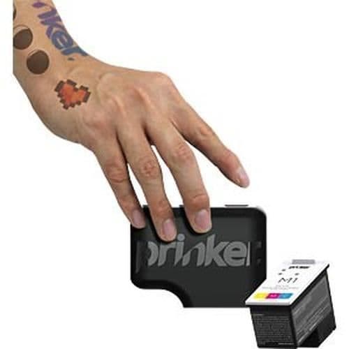 Kort beskrivning: Skriv ut tatueringar på några sekunder, resistenta mot vatten och tvål, varar upp till 3 dagar.