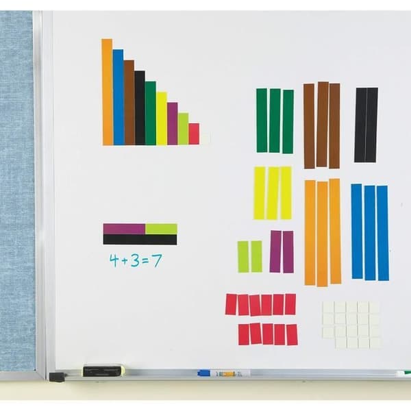 Lärresurser Magnetisk Stora Cuisenaire-reglar Demonstrationskit - LER7708