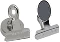 Miniatyrbild 1 av 4: Maul - 2184096 - Magnetiska gem med skärmskydd, bredd 20 mm, 2 stycken, 43 x 40 mm, silver/metall