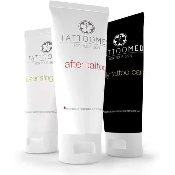 TattooMed All In Bundle Care - Heltäckande vård för tatueringar - Märket TattooMed