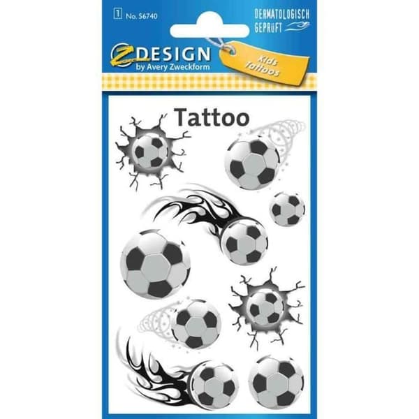 Zdesign KIDS fotbollstatueringar