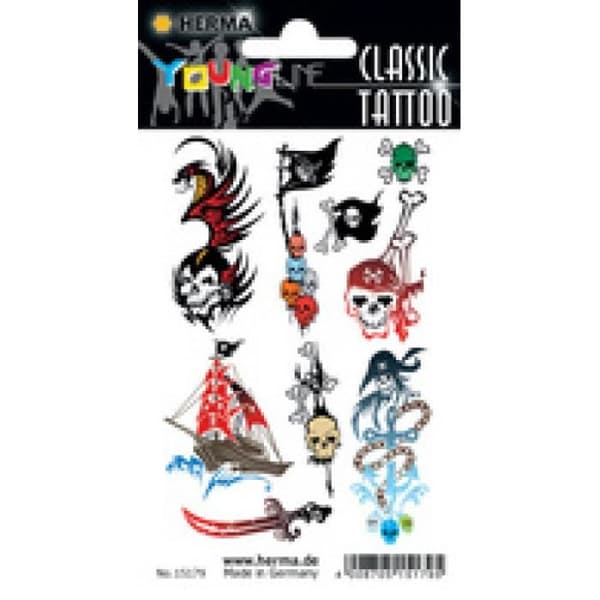 HERMA CLASSIC “fotbollsfärg” tatueringar 0,000000 Svart