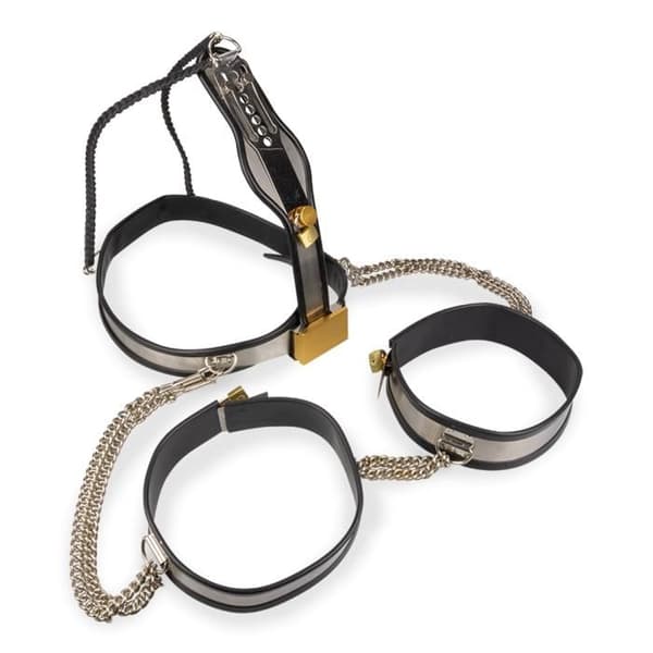 Kvinnlig sexleksak med c-ring