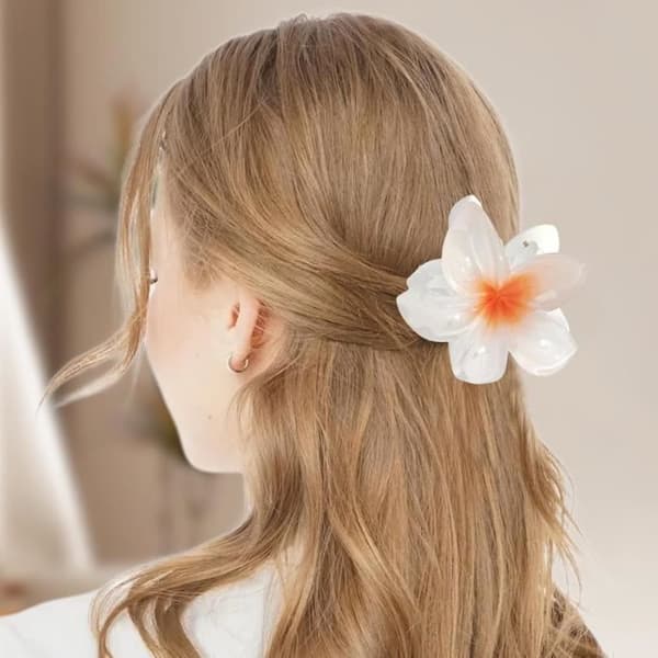2 Stycken Blomklor - Blomklämma | Halkfria Blomklor | Hårklämmor