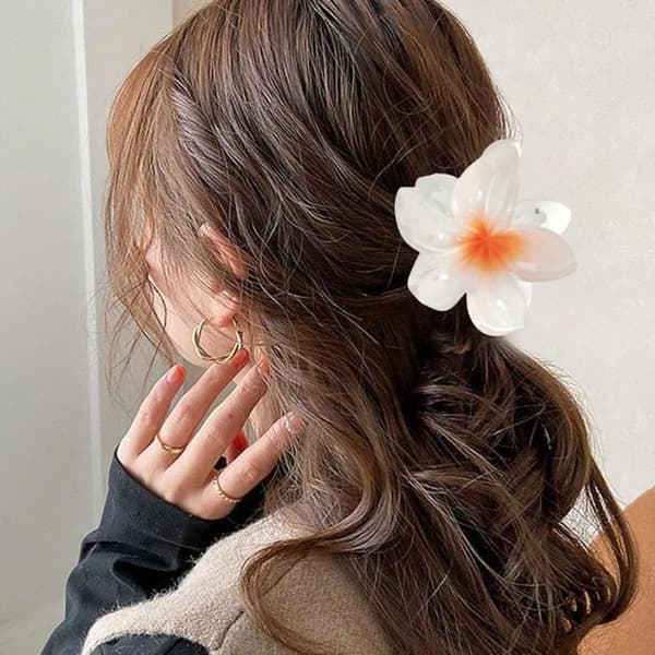 2 Stycken Blomklor - Blomklämma | Halkfria Blomklor | Hårklämmor