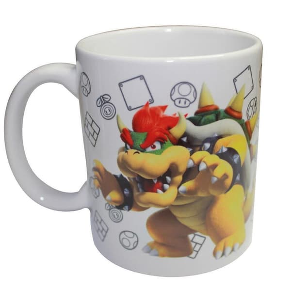 Nintendo Super Mario Bros Bowser Mug + Money box set