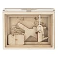 Miniatyrbild 3 av 4: Trädspargris - Resa - 11,5 x 8,5 x 5 cm - DIY-kit - Dekorativa föremål - Unisex