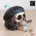 Miniatyrbild 2 av 3: Che guevara skull sparbössa * Material: polyresin * mått: 12 x 14 x 17 cm * Plastlock och metallnyckel