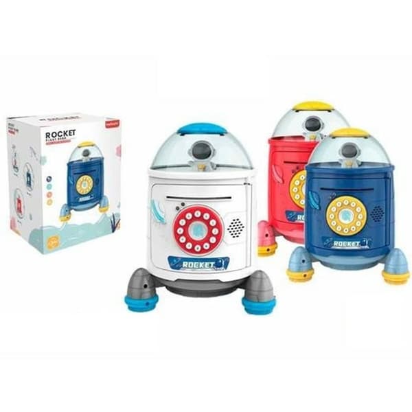 Sparegris Roymart Rocket Sikkerhedsboks 20,5 x 24,5 x 20,5 cm