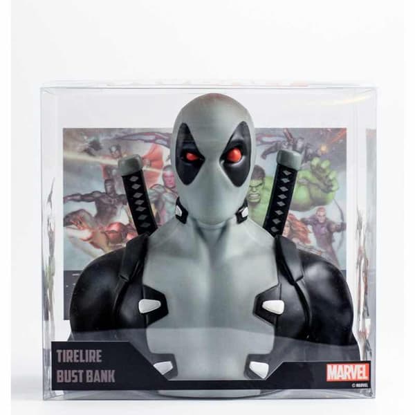 Marvel - Deadpool X-Force Deluxe sparbössa byst