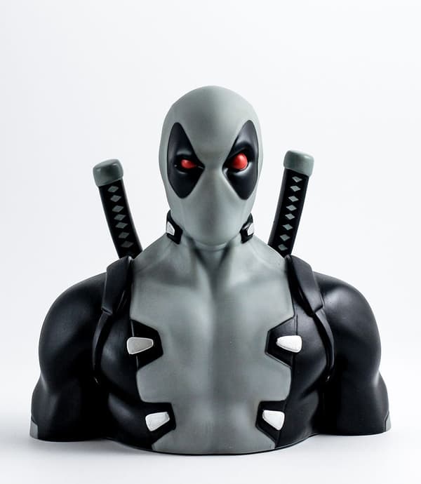 Marvel - Deadpool X-Force Deluxe sparbössa byst