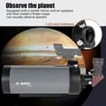 Miniatyrbild 4 av 6: Svbony MK105 Maksutov Cassegrain-teleskop, 105 mm F13 99 % reflektivitet dielektrisk beläggning, dubbel svansmonterad bas