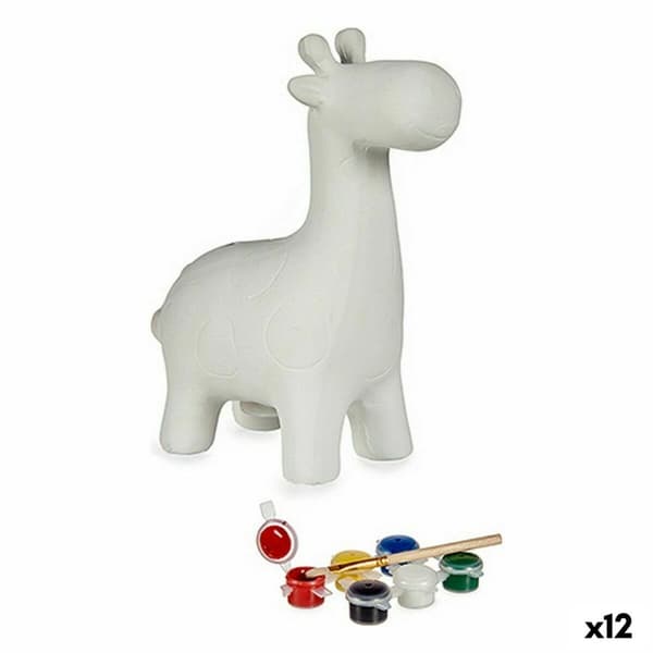 Måla din egen sparbössa Pincello BS2316 Keramik Giraff 6,8 x 16,2 x 13,2 cm (12 antal)