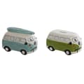 Miniatyrbillede 1 af 3: Sparegris Home ESPRIT Dolomite Varevogn 16 x 10 x 11 cm (2 enheder)