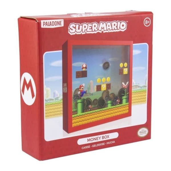 Tjockisikta - SUPER MARIO - Pengahopp - Röd - Flerfärgad - Plast