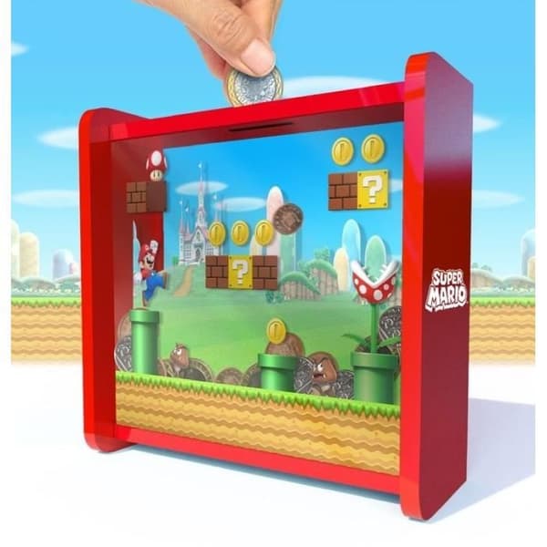 Tjockisikta - SUPER MARIO - Pengahopp - Röd - Flerfärgad - Plast