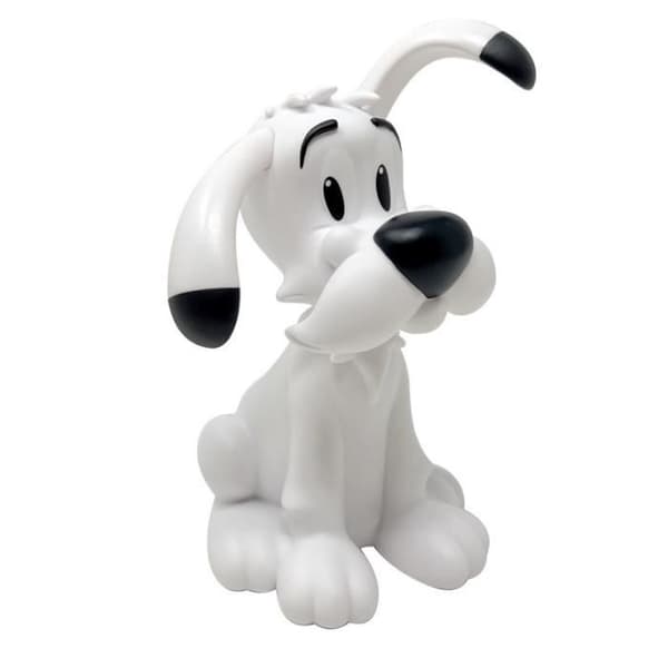 Plastoy - Sittande Asterix Idefix spargris