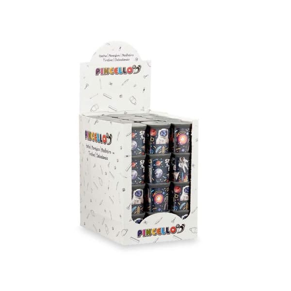 Sparbössa Pincello 02 1163 Plast Astronaut 9 x 10,2 x 9 cm Multicolour (48 antal)