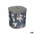 Miniatyrbild 1 av 4: Sparbössa Pincello 02 1163 Plast Astronaut 9 x 10,2 x 9 cm Multicolour (48 antal)