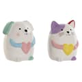 Miniatyrbillede 1 af 3: Sparegris Home ESPRIT Dolomite 13 x 12 x 19 cm (2 enheder)