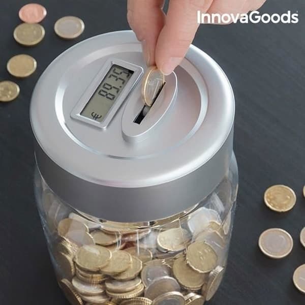 Digital Elektronisk Spargris - InnovaGoods - Kontor - Blandad - Nutida - Design