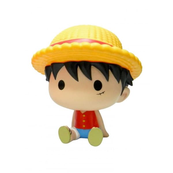 Tirelire - PLASTOY - Chibi Luffy - Röd - PVC - Blandet