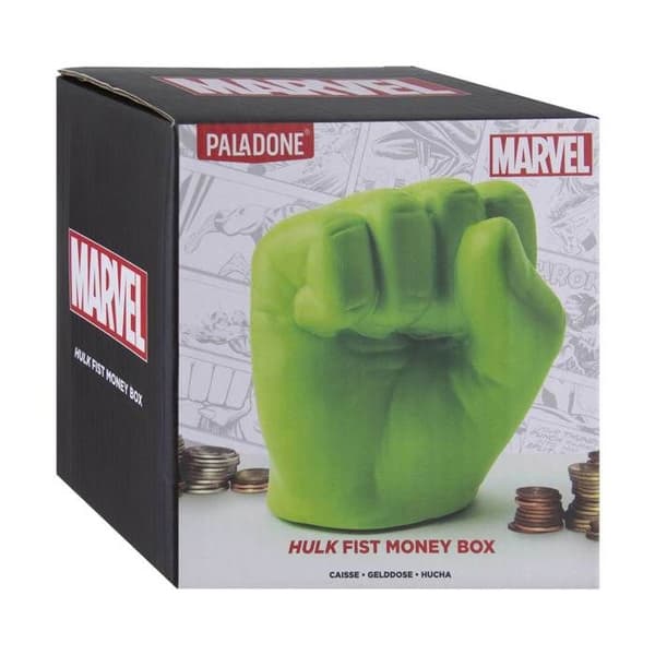 Spargris - PALADONE - Marvel Hulk Knytnäve - Keramik - Grön - 11,6 cm