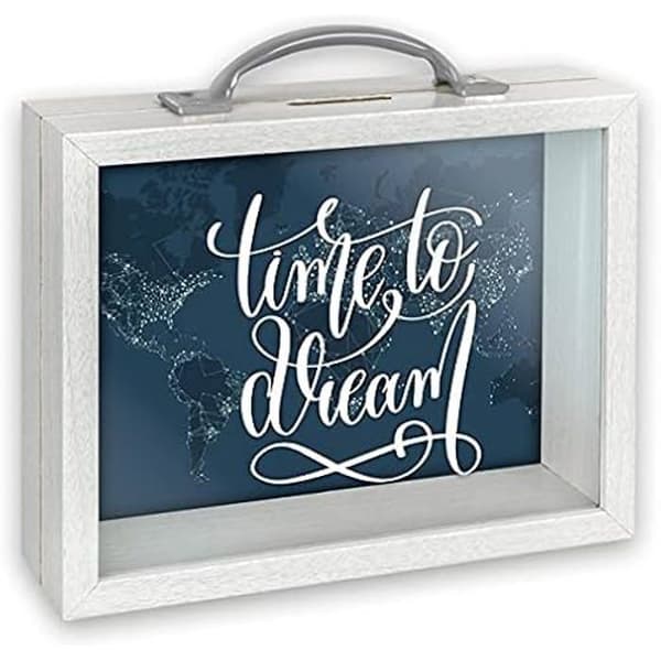 Sparbössa - ZEP - RM4143 - Trä/Glas - 6,5x21 cm - Kontemporär Design