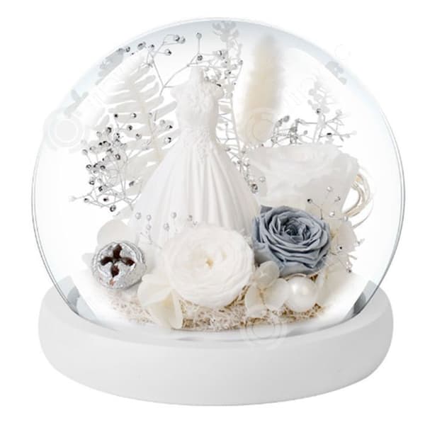 INN® Alla hjärtans dag Nyårsbekännelsegåvor, bröllopsklänningar, konserverade blommor, rosor, kreativ heminredning