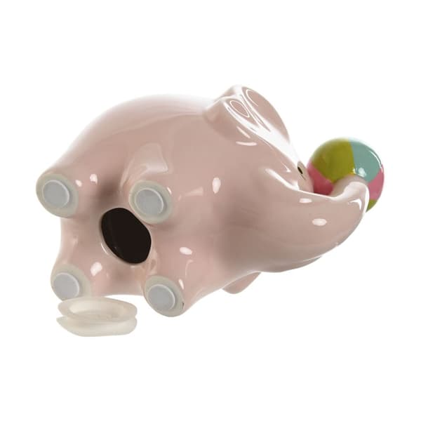 Sparebøsse Home ESPRIT Dolomite Elefant 17 x 11 x 14,5 cm (2 enheter)