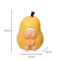 Miniatyrbild 4 av 4: TD® Fruit Spargris 16*16*25 cm Söta skrivbordsdekorationer Kreativ design i form av päron