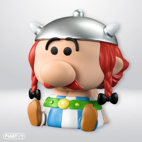 Tirelires - Samlarfigur av Plastoy Chibi Asterix, Obelix (80249)