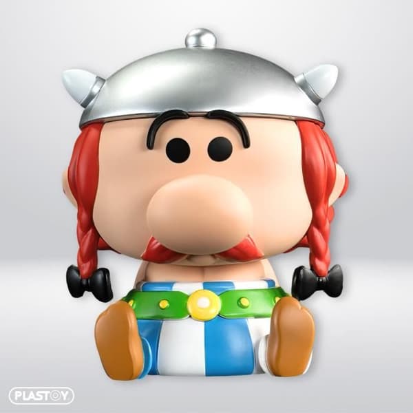 Tirelires - Samlarfigur av Plastoy Chibi Asterix, Obelix (80249)