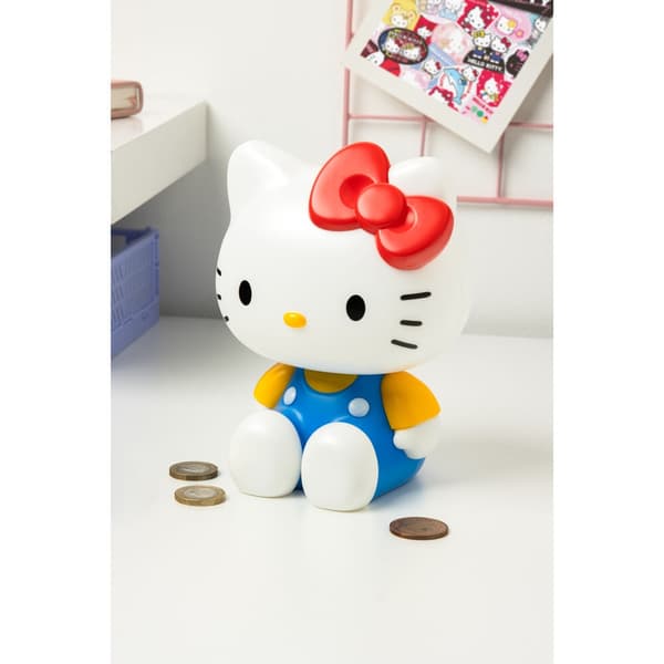 Hello Kitty money box figure