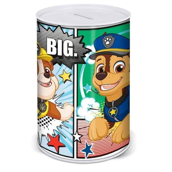 Chase Marcus Ruben Metal Paw Patrol Barnens pengalåda