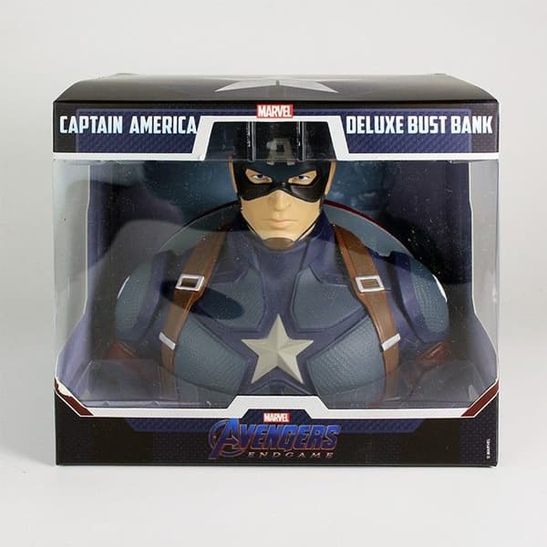 Figurine - MARVEL - Captain America - Byståndssparbössa 20cm - Flerfärgad - PVC - Vuxen