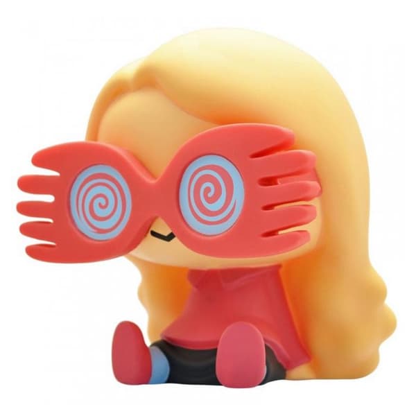 Pengarskåp - Plastoy - Harry Potter - Chibi Luna Lovegood - Orange, rosa och blå - Barn