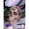 Miniatyrbild 4 av 4: Spargris - GRINDSTORE - Tribal Tattoo Fund Skull/Crane - Vit - Blandat
