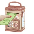 Miniatyrbillede 3 af 9: OBOSOE Børn Sparegris Legetøj Adgangskode Kontant Mønt Penge Bank Penge Spare Boks Gave Sikker Musik Digitale Mønter Spar Mini Hæveautomat